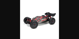 Arrma Typhon 6S Painted Body with Decals ARA406120 Black/Red