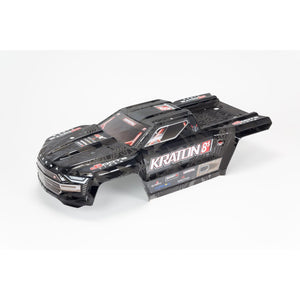 Arrma ARA409008 1/5 Painted Body Black KRATON 4X4 8S EXB