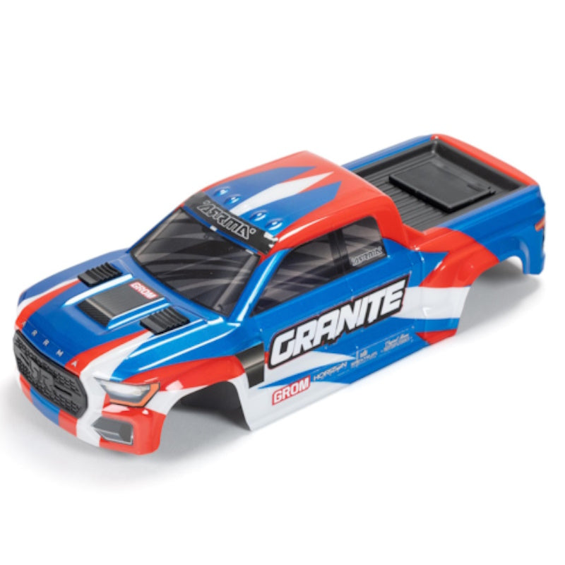 ARRMA ARA412001 Body 1/18 Granite Grom Mega - Blue/Red