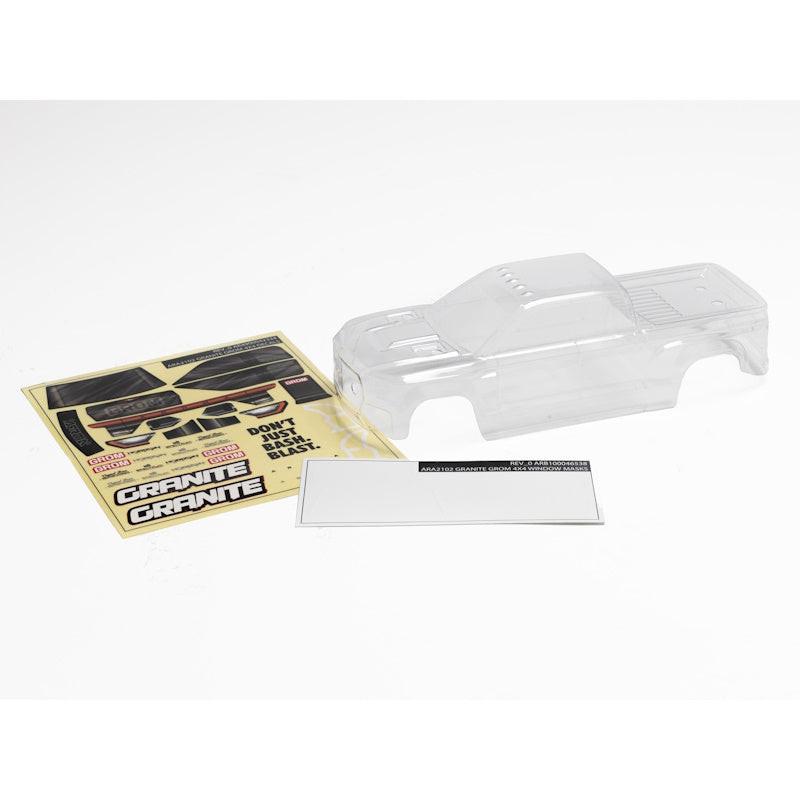 PowerHobby ARRMA ARA412004 Granite GROM Body - Clear
