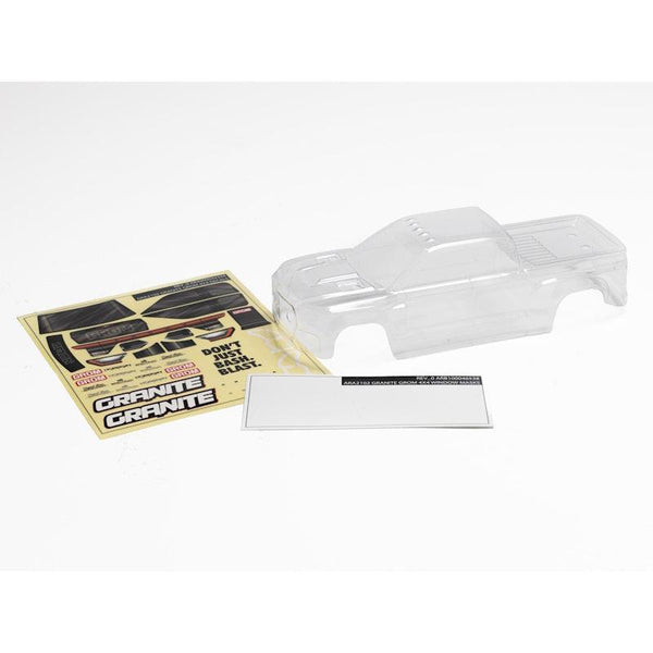 PowerHobby ARRMA ARA412004 Granite GROM Body - Clear