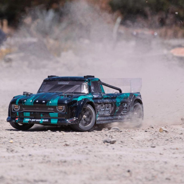 ARRMA 1/8 INFRACTION 4X4 3S BLX 4WD All-Road Truck RTR ARA4315V3T2 Teal/Black