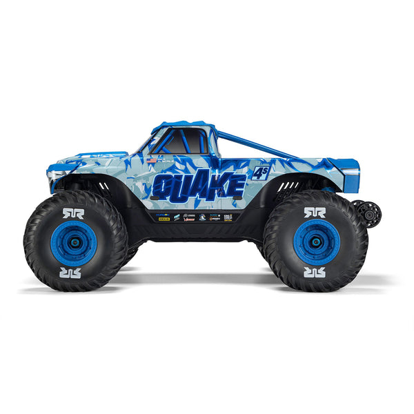 ARRMA ARA4437T2 Quake 4S DSC 1/8 4X4 RTR Brushless Monster Truck