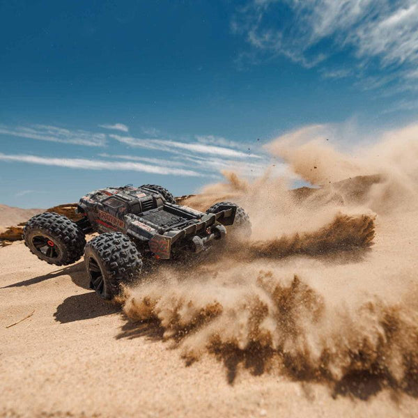 PowerHobby Arrma ARA5808V2T1 Kraton 8S BLX EXB Brushless RTR 1/5 4WD Monster Truck (Black)