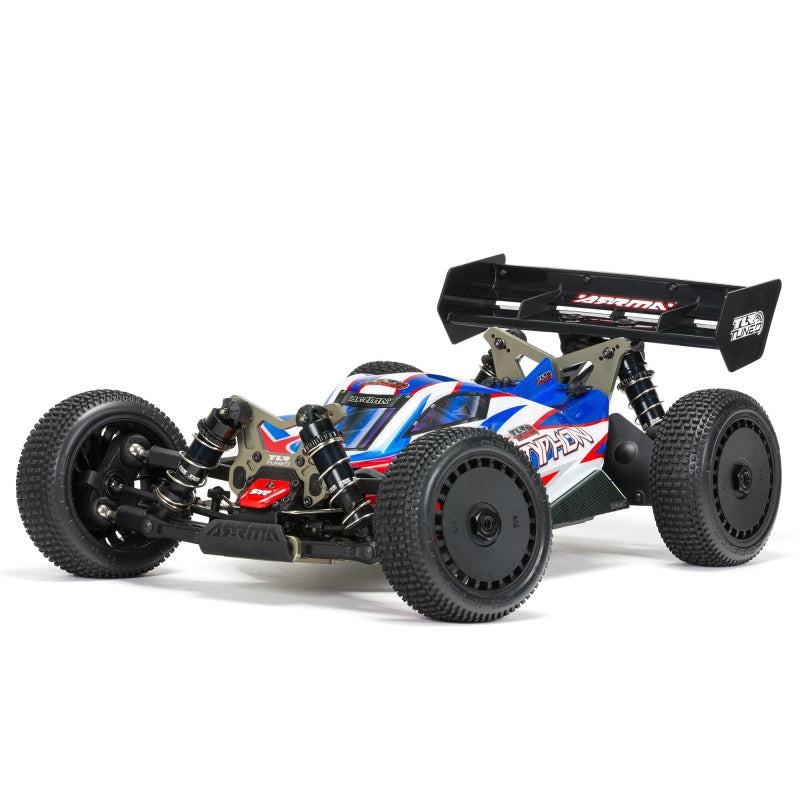 PowerHobby ARRMA ARA8406 TLR Tuned Typhon 1/8 Scale 4WD Buggy - Red/Blue