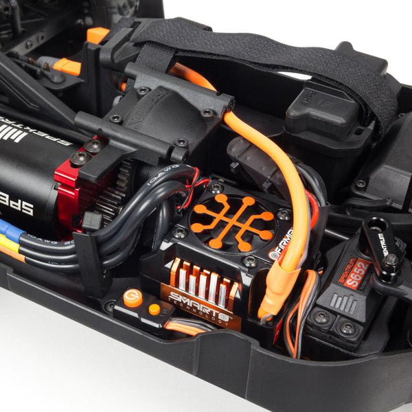 PowerHobby ARRMA ARA8606V5 1/8 Typhon 6S BLX 4x4 Brushless Buggy Black RTR Spektrum