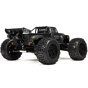 ARRMA - ARA8611V6T2 1/8 NOTORIOUS 6S V6 4X4 BLX Brushless Stunt Truck RTR, Black