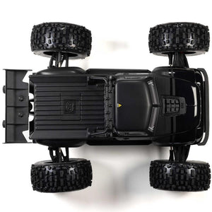 ARRMA - ARA8611V6T2 1/8 NOTORIOUS 6S V6 4X4 BLX Brushless Stunt Truck RTR, Black
