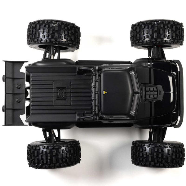 ARRMA - ARA8611V6T2 1/8 NOTORIOUS 6S V6 4X4 BLX Brushless Stunt Truck RTR, Black