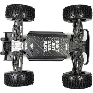 ARRMA - ARA8611V6T2 1/8 NOTORIOUS 6S V6 4X4 BLX Brushless Stunt Truck RTR, Black