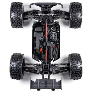 ARRMA - ARA8611V6T2 1/8 NOTORIOUS 6S V6 4X4 BLX Brushless Stunt Truck RTR, Blue
