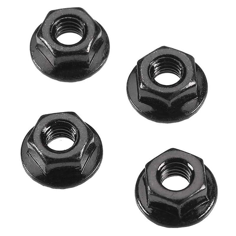 PowerHobby Arrma C9750 Serrated Flange Wheel Nut 4mm (4)