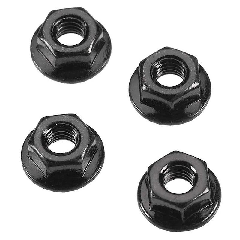 PowerHobby Arrma ARA708003 Serrated 4mm Flange Wheel Nut (4)
