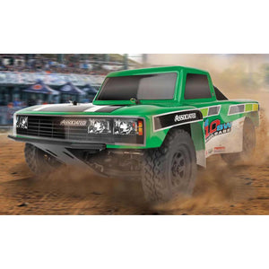 Associated 70023C - 1/10 Pro2 LT10SW Short Course Truck RTR LiPo Combo, Green