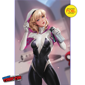 [Foil] Amazing Spider-Man #32 [G.O.D.S.] Unknown Comics Leirix Exclusive NYCC Foil Virgin Var (10/18/2023)