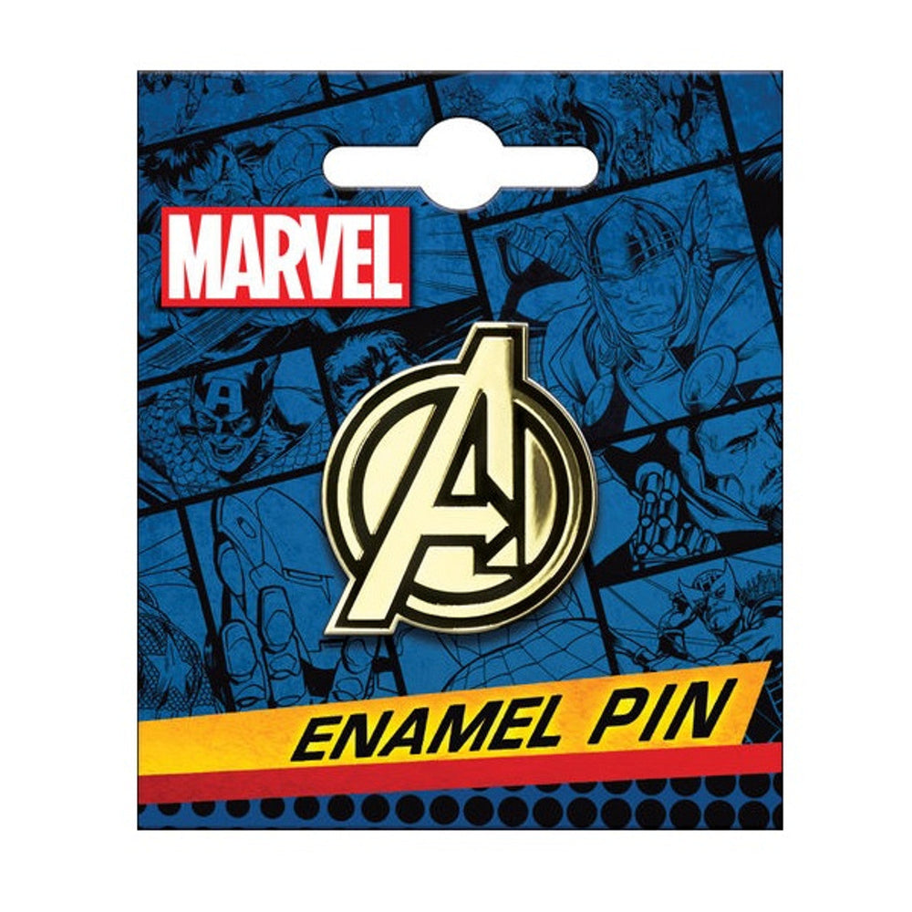 Little Shop of Magic Marvel Comics: The Avengers Logo Enamel Pin — Toys and Collectible