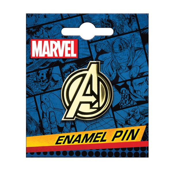 Little Shop of Magic Marvel Comics: The Avengers Logo Enamel Pin — Toys and Collectible