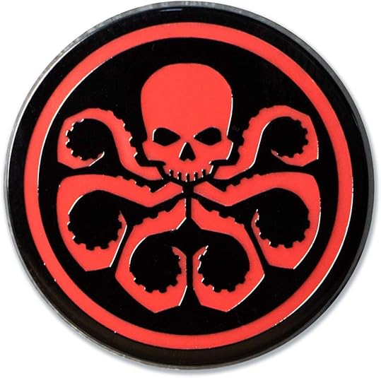 Little Shop of Magic Marvel Comics: Hydra Insignia Logo Enamel Pin — Toys and Collectible