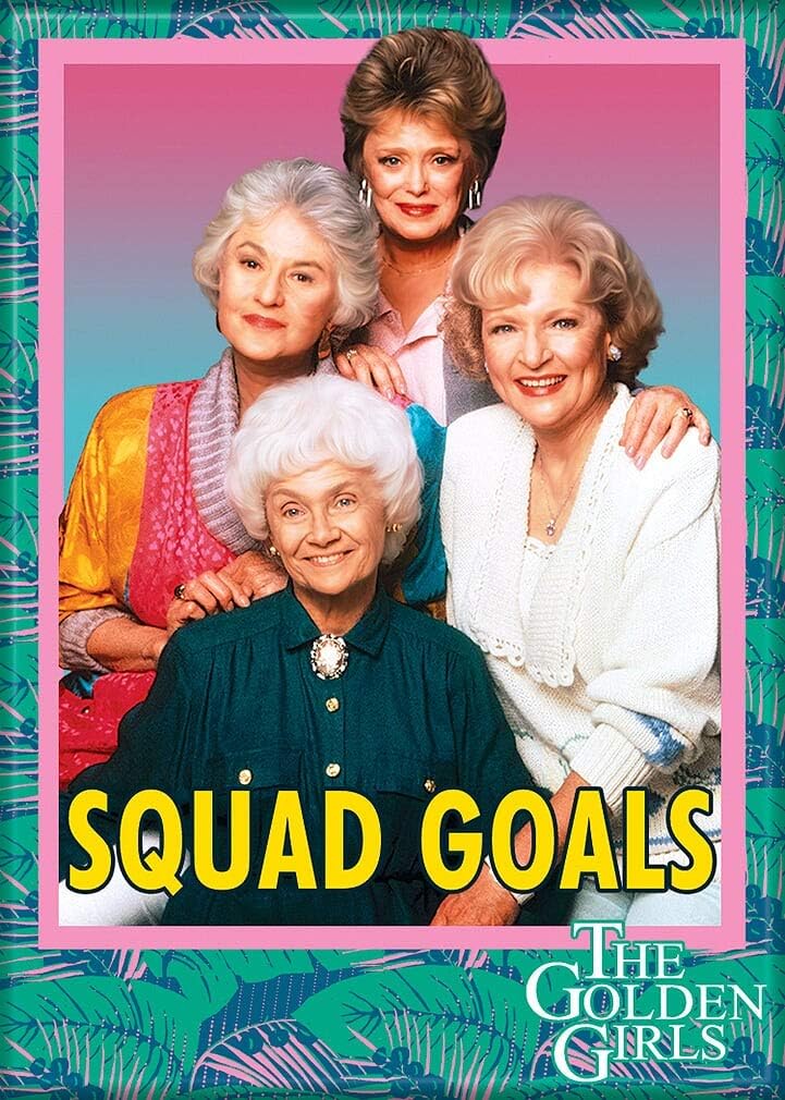 Little Shop of Magic Ata-Boy: Magnet - The Golden Girls: Squad Goals — Toys and Collectible