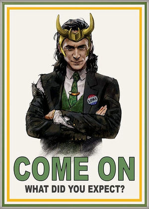Little Shop of Magic Marvel Studios: Loki Come On Magnet — Toys and Collectible