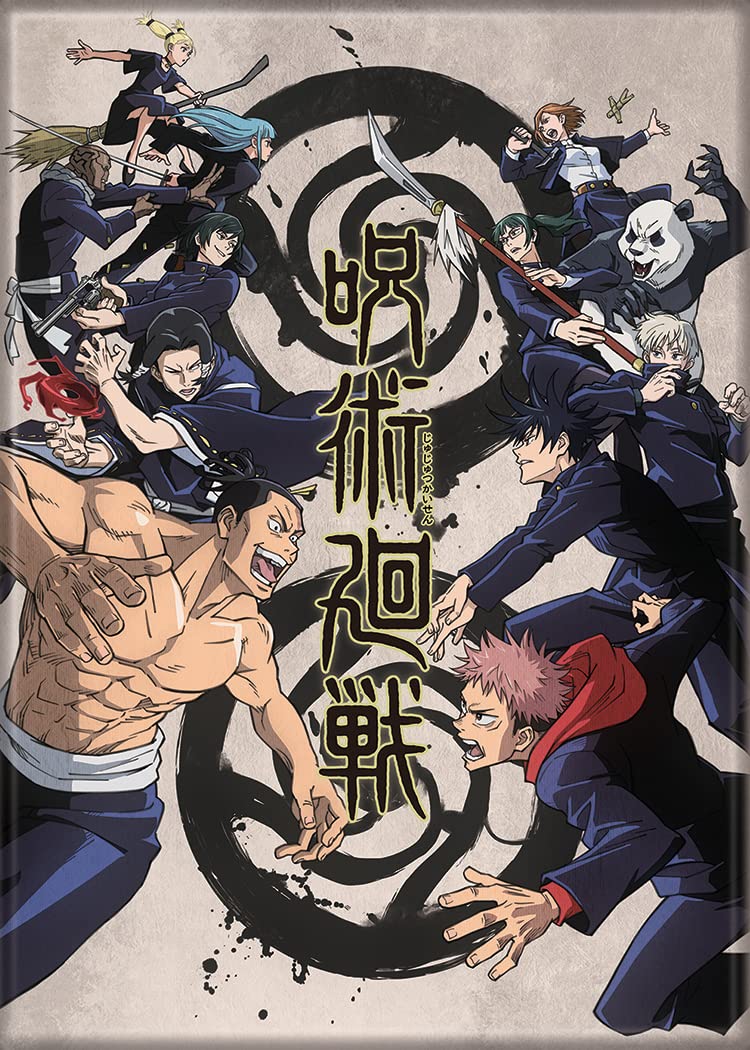 Little Shop of Magic Jujutsu Kaisen: Fighting Schools Magnet — Toys and Collectible