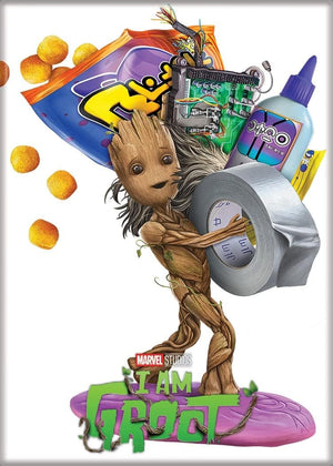 Little Shop of Magic Marvel Disney Plus: I am Groot with Duct Tape Magnet — Toys and Collectible