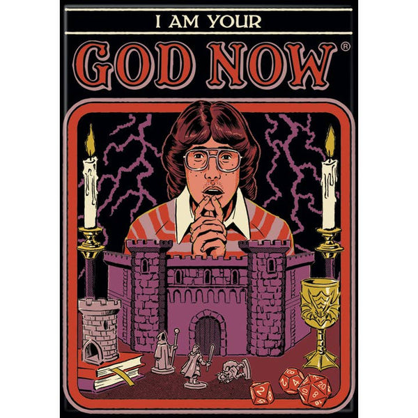 Little Shop of Magic Steven Rhodes: I Am Your God Now Magnet — Toys and Collectible