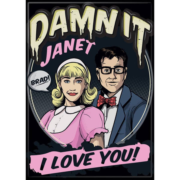 Little Shop of Magic Rocky Horror Picture Show: Damn It Janet Magnet — Toys and Collectible