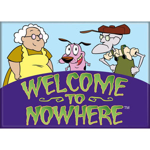 Little Shop of Magic Courage the Cowardly Dog: Welcome To Nowhere Magnet — Toys and Collectible