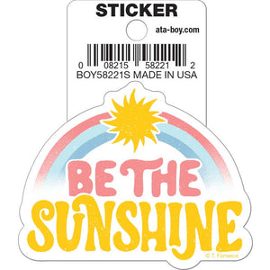 Little Shop of Magic Tobe Fonseca: Be the Sunshine Die Cut Vinyl Sticker - 3" — Toys and Collectible
