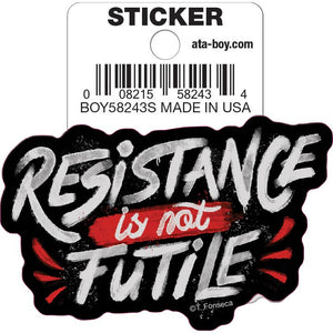 Little Shop of Magic Tobe Fonseca: Resistance is Not Futile Die Cut Vinyl Sticker - 3" — Toys and Collectible