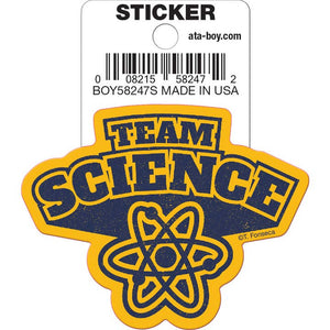 Little Shop of Magic Tobe Fonseca: Team Science Atom Die Cut Vinyl Sticker - 3" — Toys and Collectible