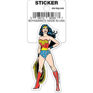 Little Shop of Magic DC Comics: Wonder Woman Classic Die Cut Vinyl Sticker - 3" — Toys and Collectible