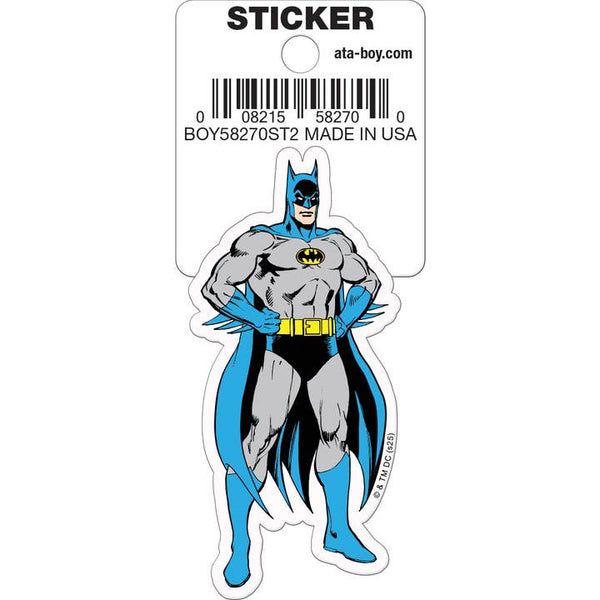 Little Shop of Magic DC Comics: Batman Classic Die Cut Vinyl Sticker - 3" — Toys and Collectible