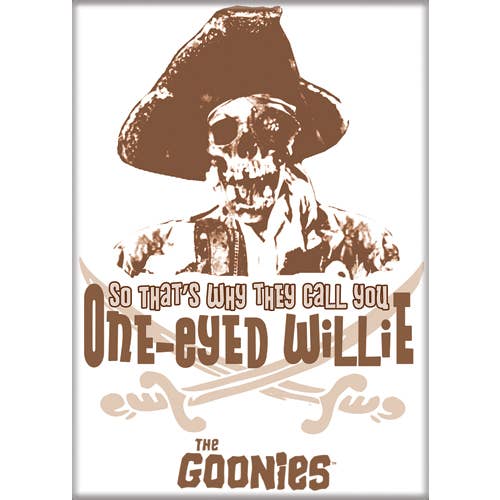 Little Shop of Magic Goonies: One-Eyed Willie Magnet — Toys and Collectible