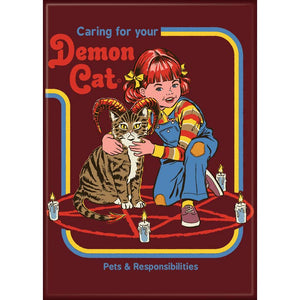 Little Shop of Magic Steven Rhodes: Demon Cat Magnet — Toys and Collectible