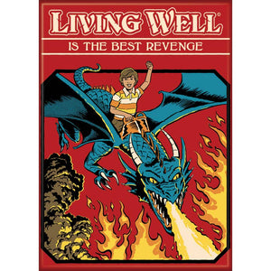 Steven Rhodes: Living Well Magnet
