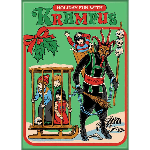 Little Shop of Magic Steven Rhodes: Krampus Magnet — Toys and Collectible