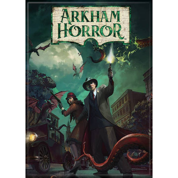 Little Shop of Magic Arkham Horror: Card Game Box Art Magnet — Toys and Collectible