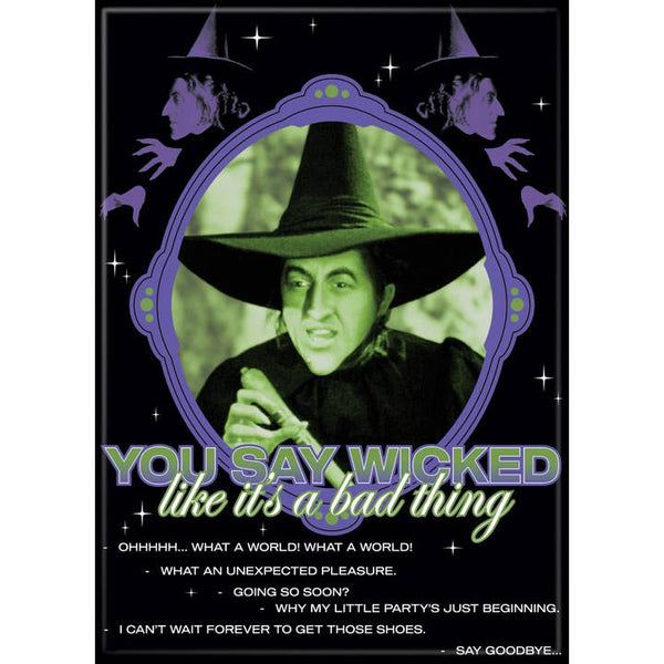 Wizard of Oz: You Say Wicked Like it’s a Bad Thing Magnet