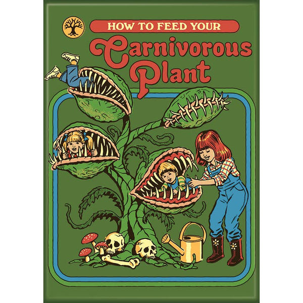 Little Shop of Magic Steven Rhodes: Carnivorous Plants Magnet — Toys and Collectible