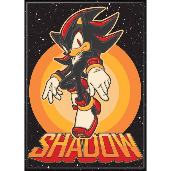 Little Shop of Magic Sonic the Hedgehog: Shadow On Black Magnet — Toys and Collectible