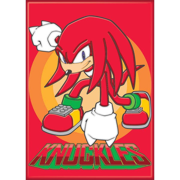 Little Shop of Magic Sonic the Hedgehog: Knuckles On Red Magnet — Toys and Collectible