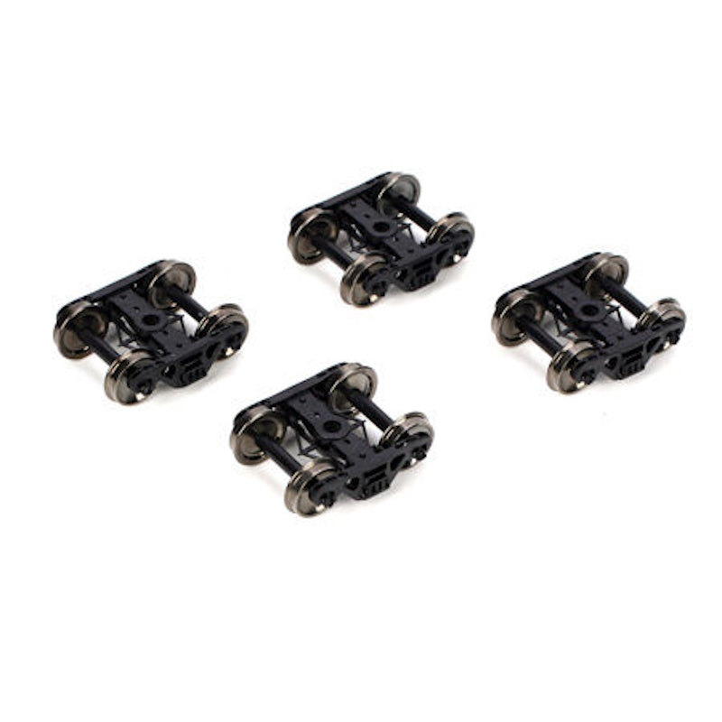 Athearn ATHG4595 HO 100-Ton Roller Bearing Truck, .110" Tread (2Pr)