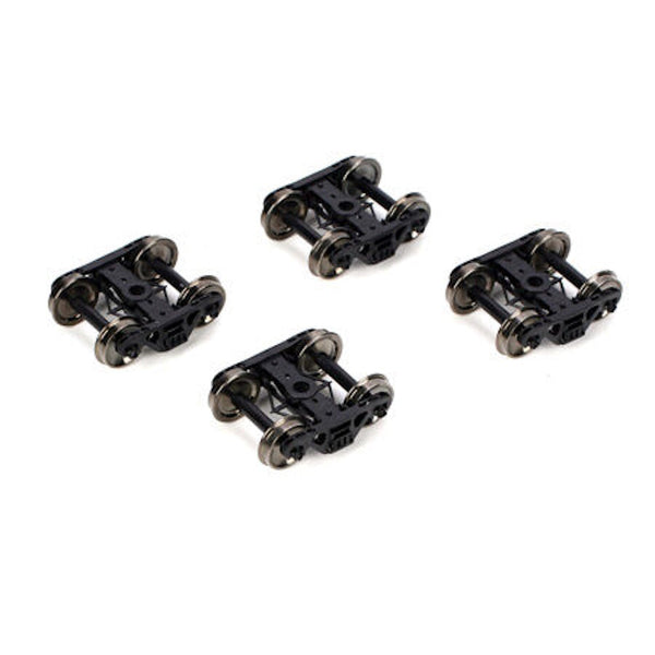 Athearn ATHG4595 HO 100-Ton Roller Bearing Truck, .110" Tread (2Pr)