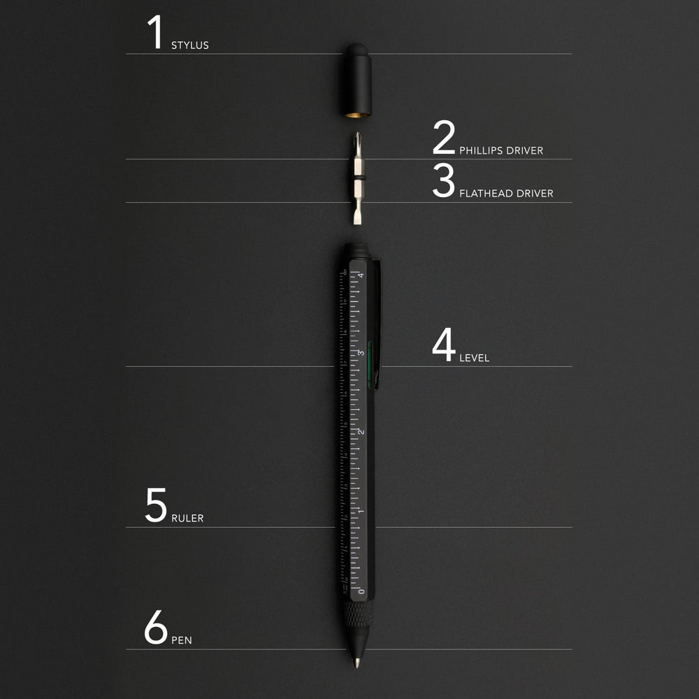 Multitool Pen 6-in-1 Level