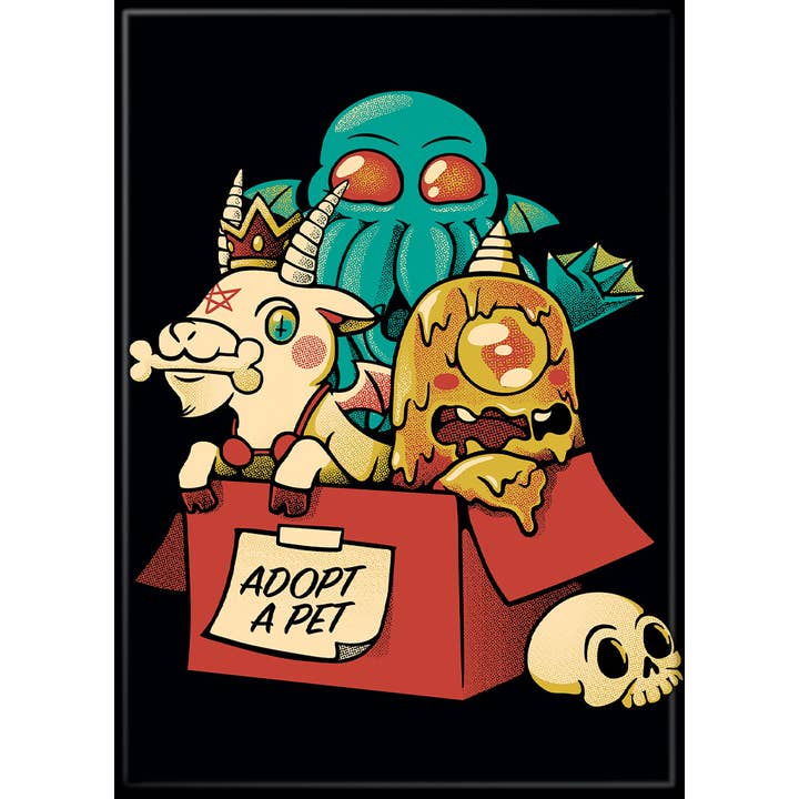 Little Shop of Magic Ata-Boy Magnets: Tobe Fonseca - Adopt A Monster — Toys and Collectible