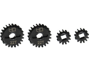 Hot racing Over Drive Portal Machined Gear Set, 13-22T, for Axial Capra UTB