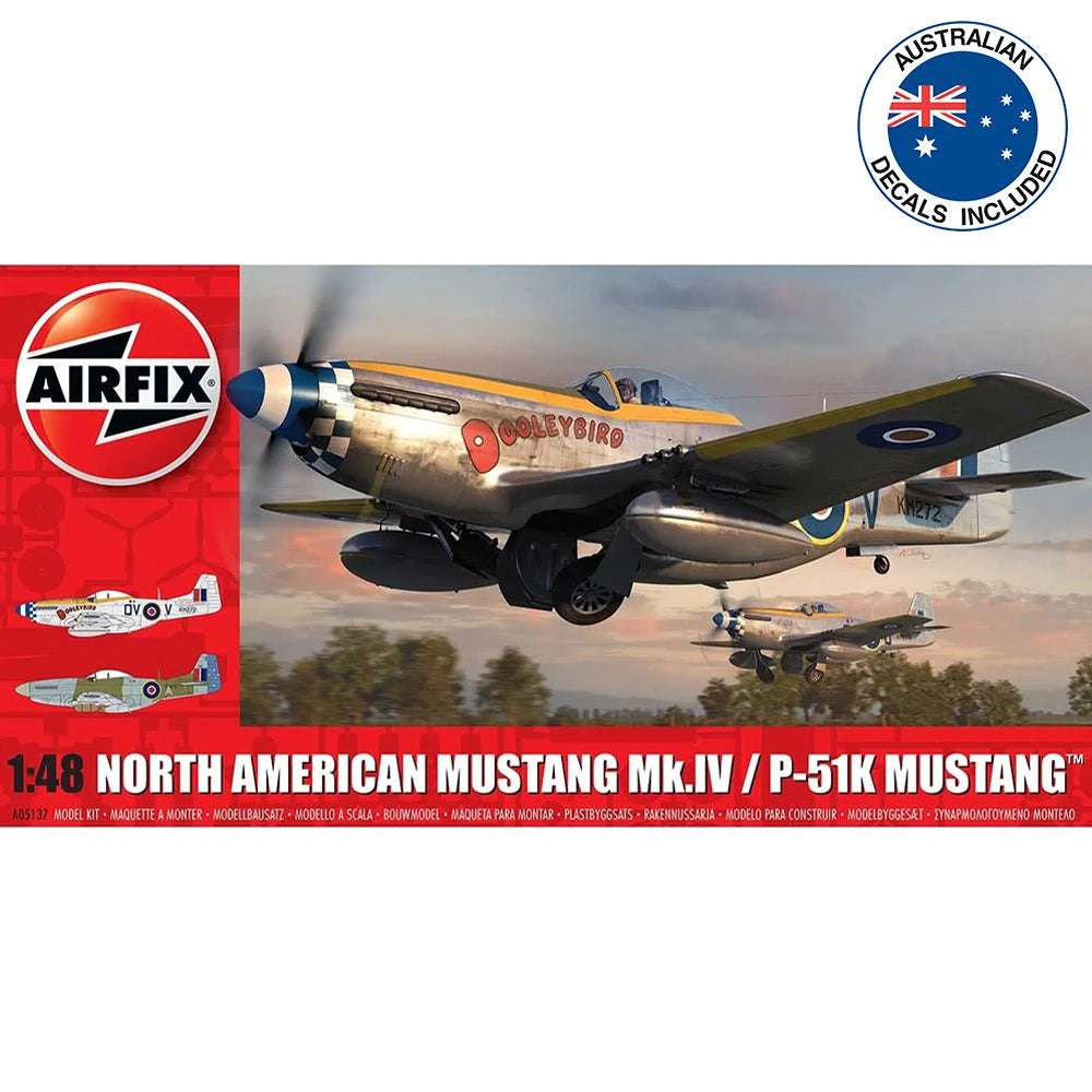 Airfix 5137 1/48 Mustang MkIV/P51K Fighter
