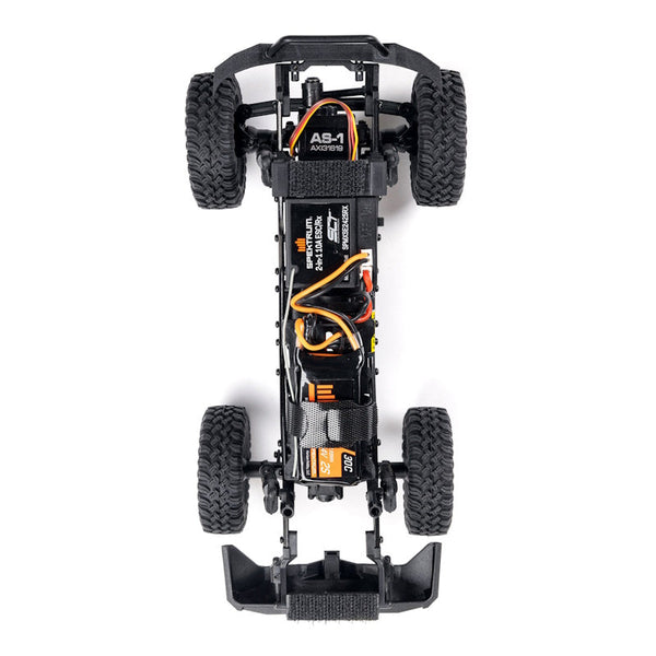 Axial 1/24 SCX24 Base Camp 4X4 RTR Brushed Rock Crawler Blue